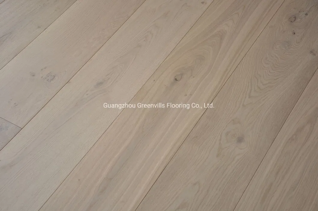 Hot! 220mm Wide Engineered Oak Flooring Hot Sale in USA Guangzhou Factory White Oak Multiply Wood Flooring