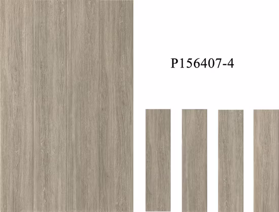 Baldosas rústicas de diseño de madera natural esmaltada en madera en Foshan (600*150 mm)