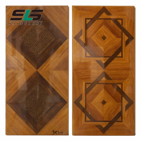 Pisos laminados con textura de madera de roble HDF de ingeniería